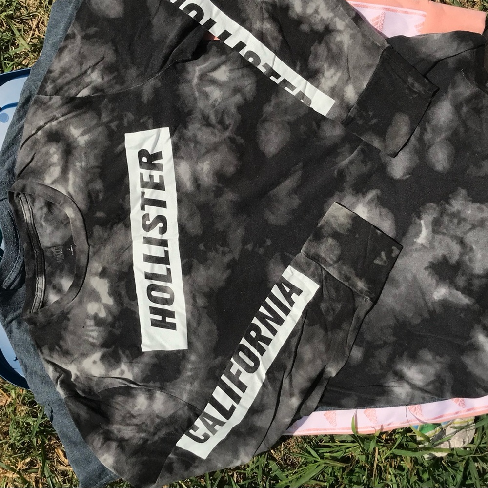 Black tie dye